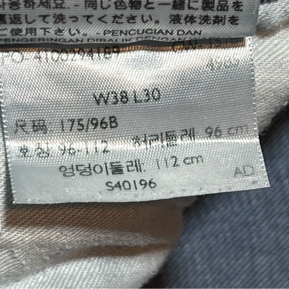 Levis 514 Jeans Mens Size 36X28 Blue Medium Wash Denim Straight Fit - Picture 6 of 11